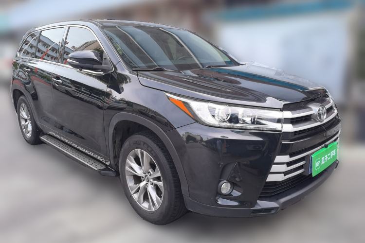 Used Toyota Highlander 2018 2.0T Four-Wheel Drive Elite Edition 7 Seats China VI Standard Front Right 45 Deg