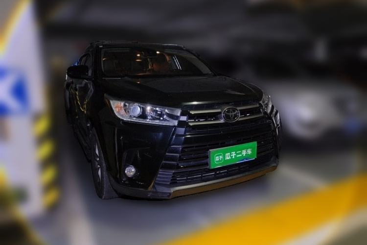 Used Toyota Highlander 2018 2.0T Four-Wheel Drive Luxury Version 7 Seats China VI Standard Front Right 45 Deg