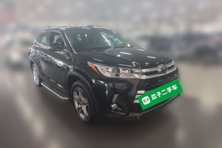Used Toyota Highlander 2018 2.0T Four-Wheel Drive Supreme Edition 7-Seater China VI Front Right 45 Deg
