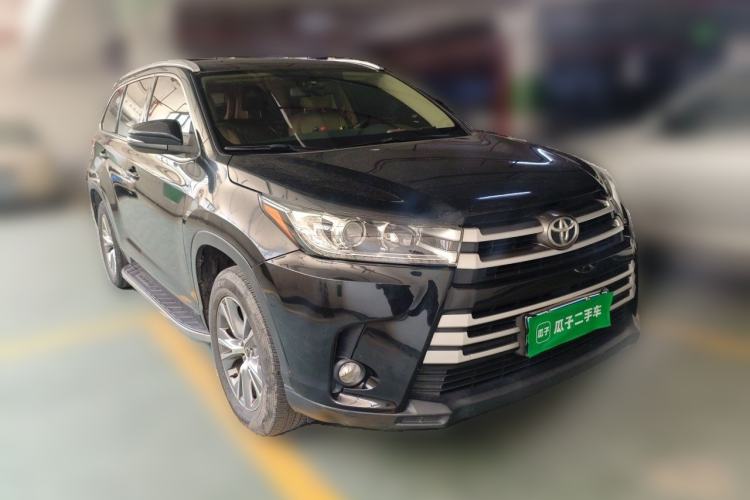 Used Toyota Highlander 2018 2.0T Two-Wheel Drive Elite Edition 7 Seats Emission Standard China V Front Right 45 Deg