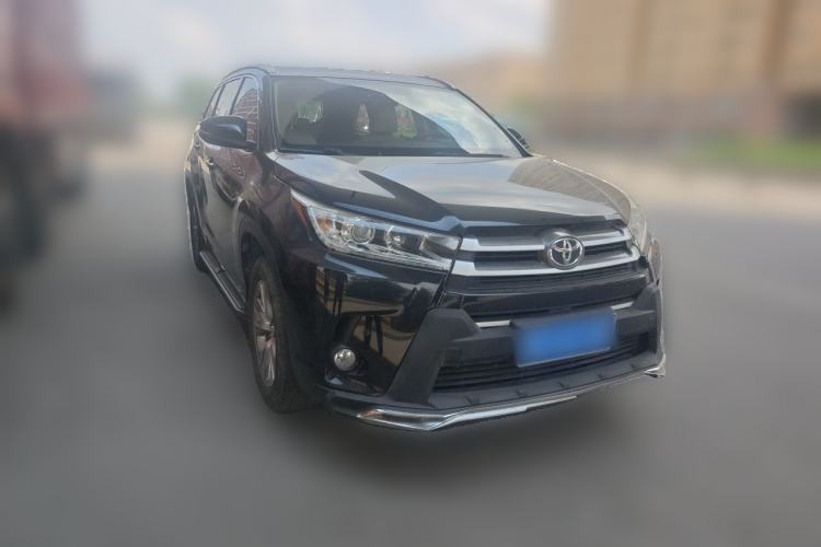 Used Toyota Highlander 2018 2.0T Four-Wheel Drive Elite Edition 7 Seats China VI Standard Front Right 45 Deg