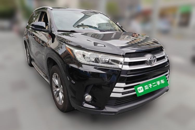 Used Toyota Highlander 2018 2.0T Two-Wheel Drive Elite Edition 7 Seats Emission Standard China V Front Right 45 Deg