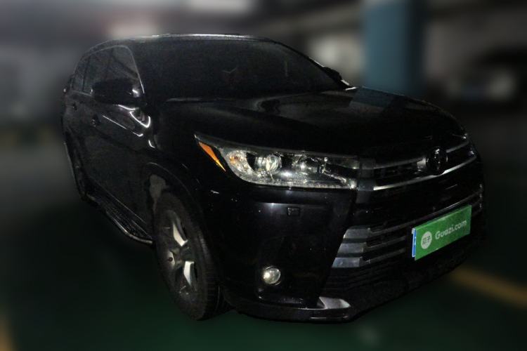 Used Toyota Highlander 2018 2.0T Four-Wheel Drive Supreme Edition 7-Seater China VI Front Right 45 Deg