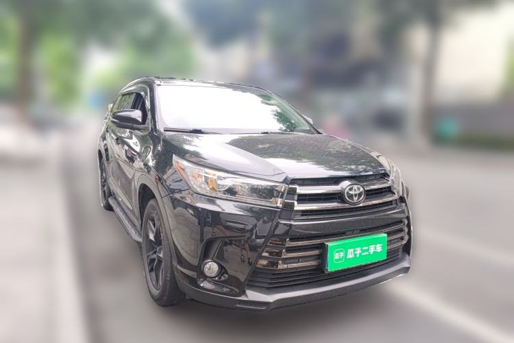 Used Toyota Highlander 2018 2.0T Four-Wheel Drive Knight Edition 7 Seats China VI Standard Front Right 45 Deg