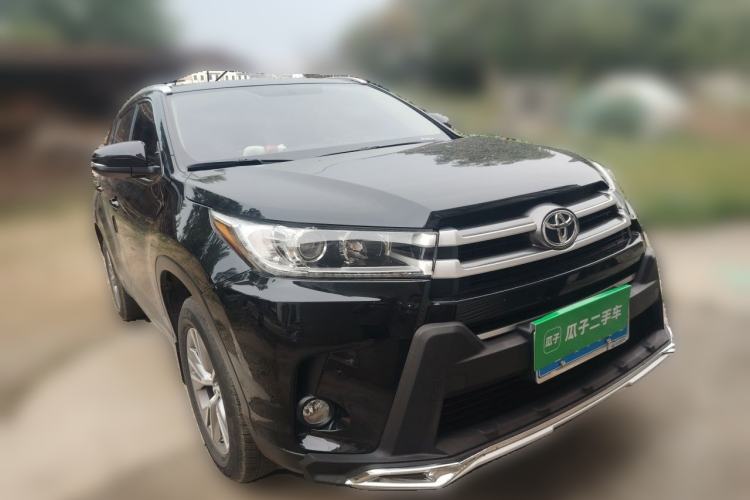 Used Toyota Highlander 2018 2.0T Two-Wheel Drive Elite Version 5 Seats China VI Standard Front Right 45 Deg