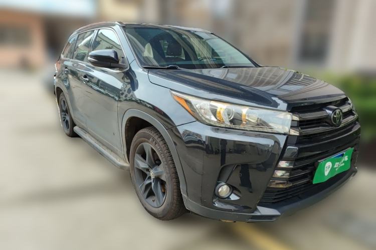 Used Toyota Highlander 2018 2.0T Four-Wheel Drive Knight Edition 7 Seats China VI Standard Front Right 45 Deg