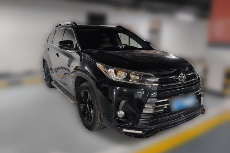 Used Toyota Highlander 2018 2.0T Four-Wheel Drive Knight Edition 7 Seats China VI Standard Front Right 45 Deg