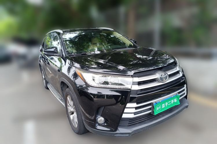 Used Toyota Highlander 2018 2.0T Two-Wheel Drive Elite Edition 7 Seats Emission Standard China V Front Right 45 Deg