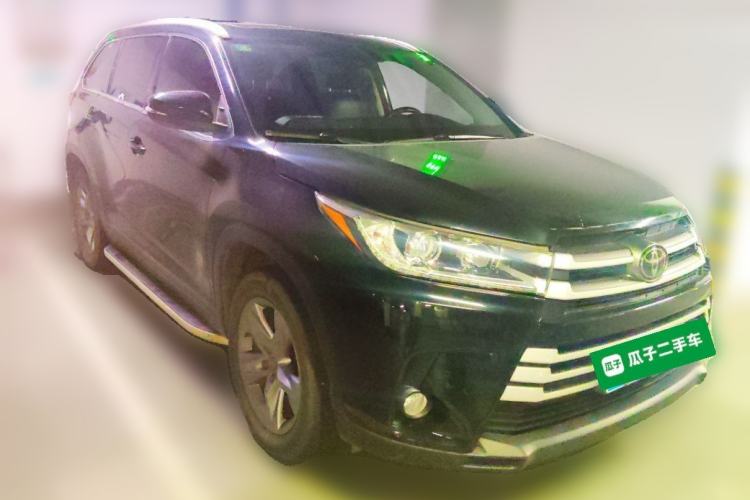 Used Toyota Highlander 2018 2.0T Four-Wheel Drive Luxury Version 7 Seats China VI Standard Front Right 45 Deg