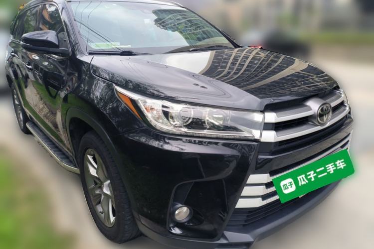 Used Toyota Highlander 2018 2.0T Four-Wheel Drive Luxury Version 7 Seats China VI Standard Front Right 45 Deg