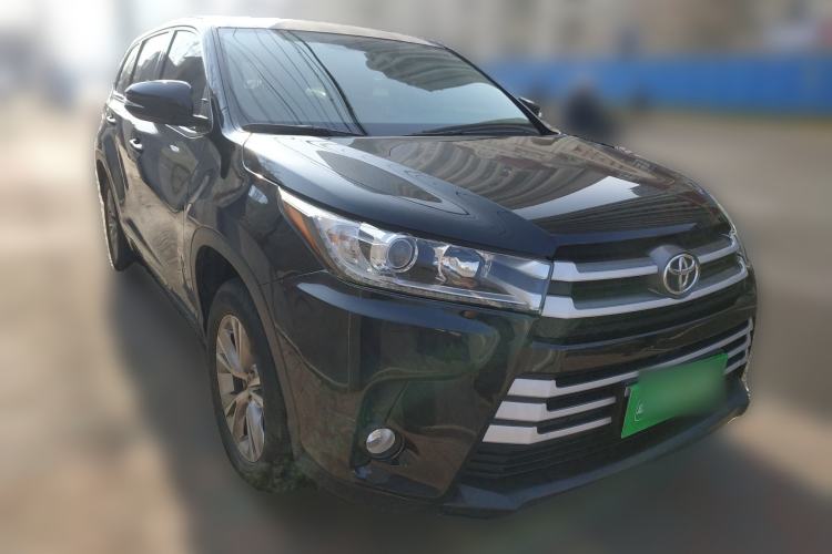 Used Toyota Highlander 2018 2.0T Four-Wheel Drive Elite Edition 7 Seats China VI Standard Front Right 45 Deg