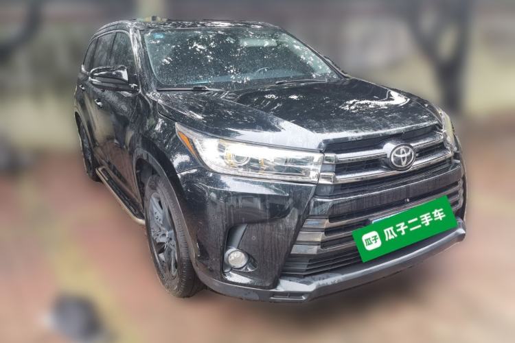 Used Toyota Highlander 2018 2.0T Four-Wheel Drive Knight Edition 7 Seats China VI Standard Front Right 45 Deg