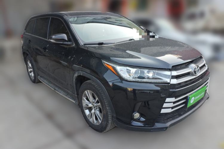 Used Toyota Highlander 2018 2.0T Four-Wheel Drive Elite Edition 7 Seats China V Standard Front Right 45 Deg