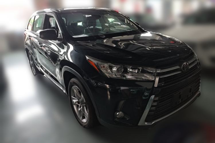 Used Toyota Highlander 2018 2.0T Four-Wheel Drive Prestige Version 7 Seats China VI Standard Front Right 45 Deg