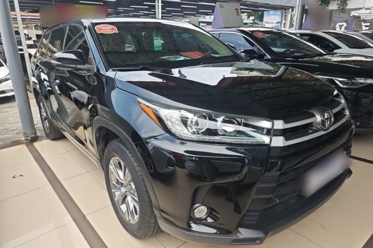 Used Toyota Highlander 2018 2.0T Four-Wheel Drive Elite Edition 7 Seats China V Standard Front Right 45 Deg