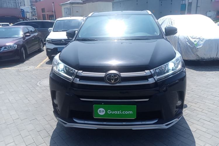 Used Toyota Highlander 2018 2.0T Four-Wheel Drive Luxury Edition 7 Seats China V Emission Standard Front