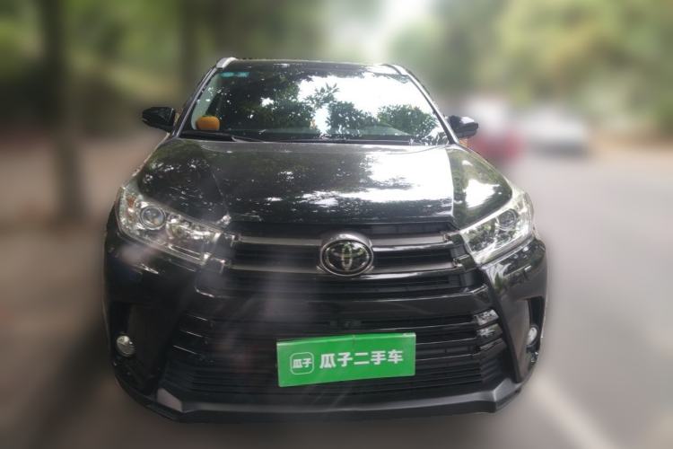 Used Toyota Highlander 2018 2.0T Four-Wheel Drive Ultimate Edition 7-Seater Emission Standard China V Front