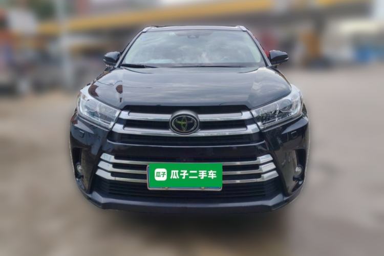 Used Toyota Highlander 2018 2.0T Four-Wheel Drive Ultimate Edition 7-Seater Emission Standard China V Front