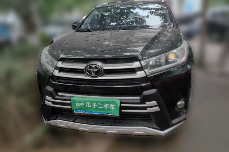 Used Toyota Highlander 2018 2.0T Four-Wheel Drive Luxury Edition 7 Seats China V Emission Standard Front