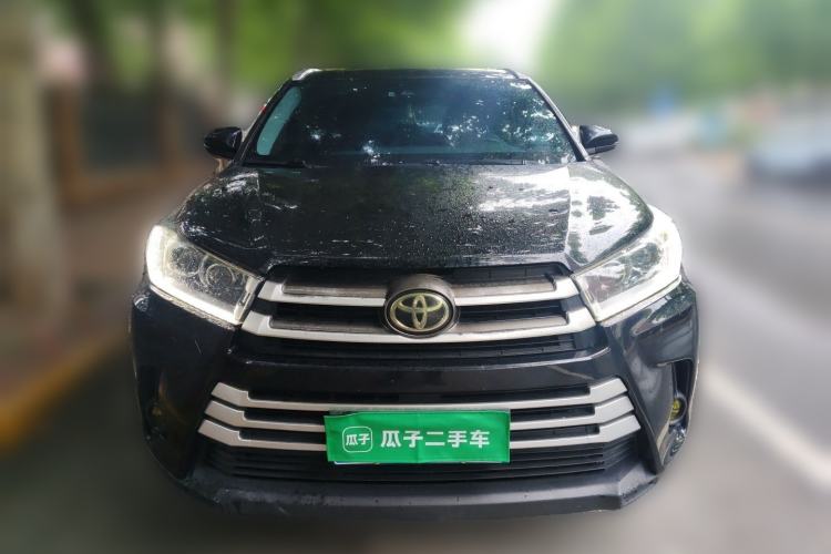 Used Toyota Highlander 2018 2.0T Four-Wheel Drive Luxury Edition 7 Seats China V Emission Standard Front