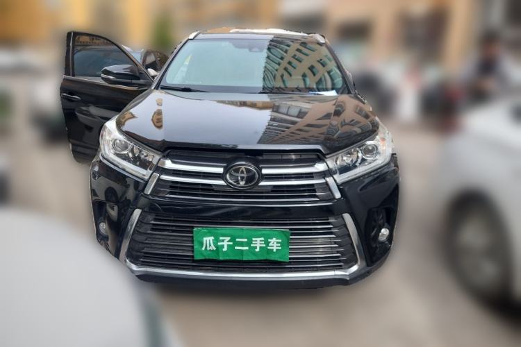 Used Toyota Highlander 2018 2.0T Four-Wheel Drive Prestige Version 7 Seats China V Emission Standard Front