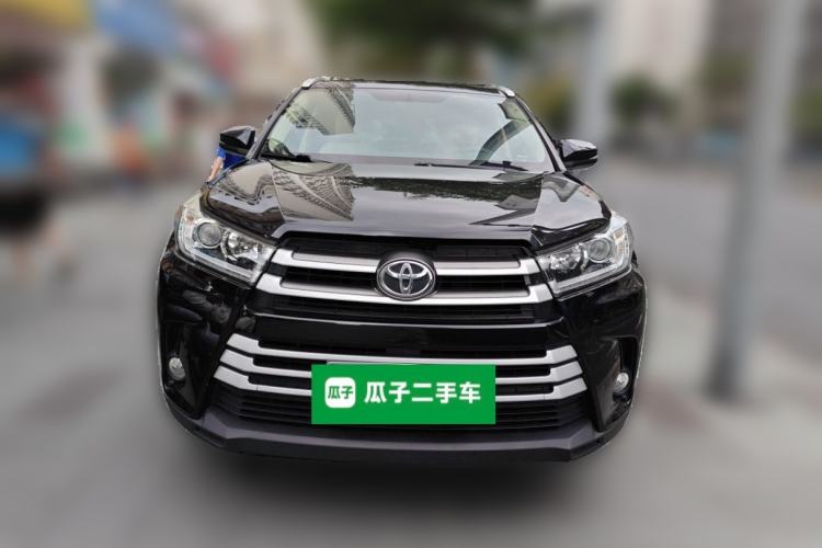 Used Toyota Highlander 2018 2.0T Two-Wheel Drive Elite Edition 7 Seats Emission Standard China V Front