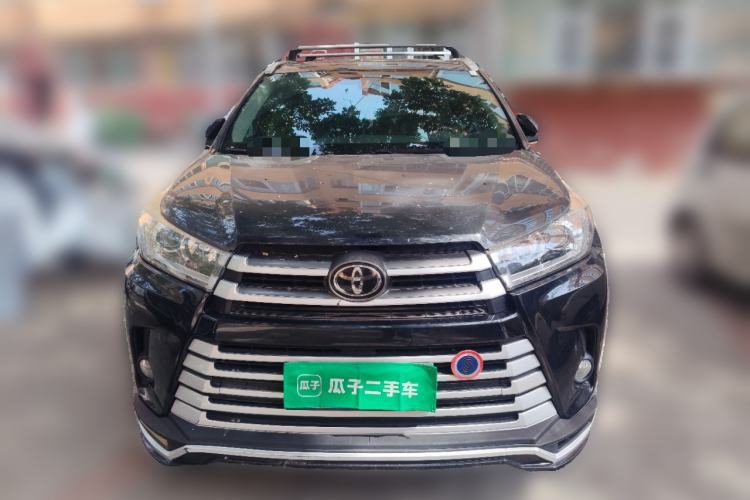 Used Toyota Highlander 2018 2.0T Four-Wheel Drive Luxury Edition 7 Seats China V Emission Standard Front