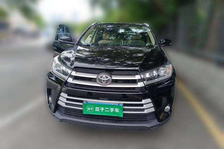 Used Toyota Highlander 2018 2.0T Two-Wheel Drive Elite Edition 7 Seats Emission Standard China V Front