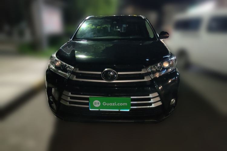 Used Toyota Highlander 2018 2.0T Four-Wheel Drive Luxury Edition 7 Seats China V Emission Standard Front