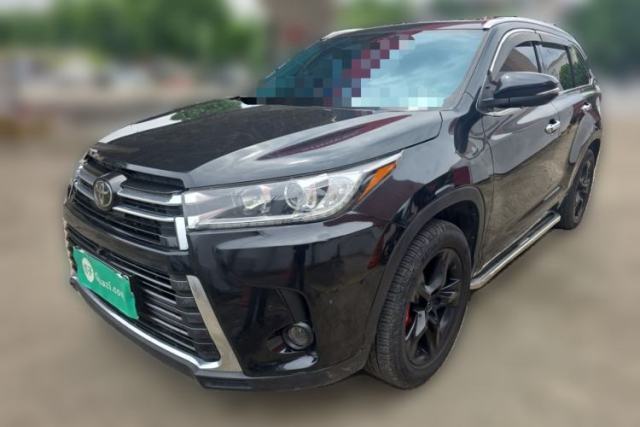 Used Toyota Highlander 2018 2.0T Four-Wheel Drive Prestige Version 7 Seats China VI Standard