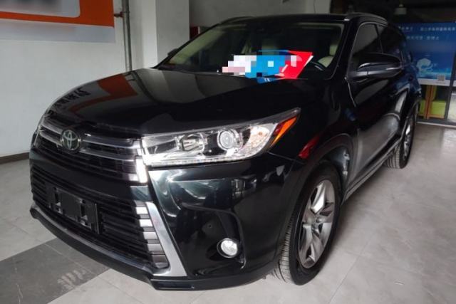 Used Toyota Highlander 2018 2.0T Four-Wheel Drive Prestige Version 7 Seats China VI Standard