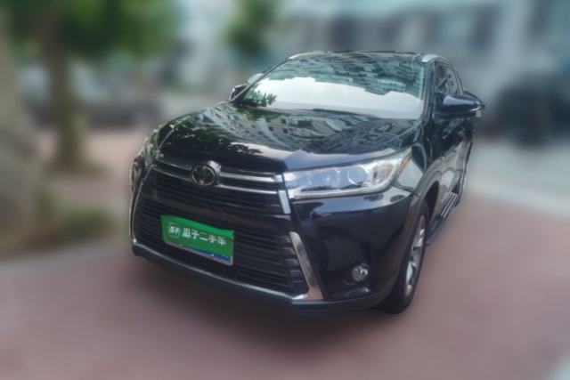 Used Toyota Highlander 2018 2.0T Four-Wheel Drive Prestige Version 7 Seats China V Emission Standard