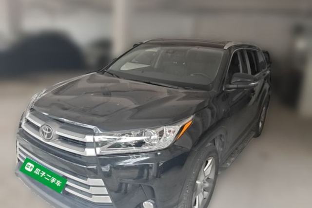 Used Toyota Highlander 2018 2.0T Four-Wheel Drive Luxury Version 7 Seats China VI Standard