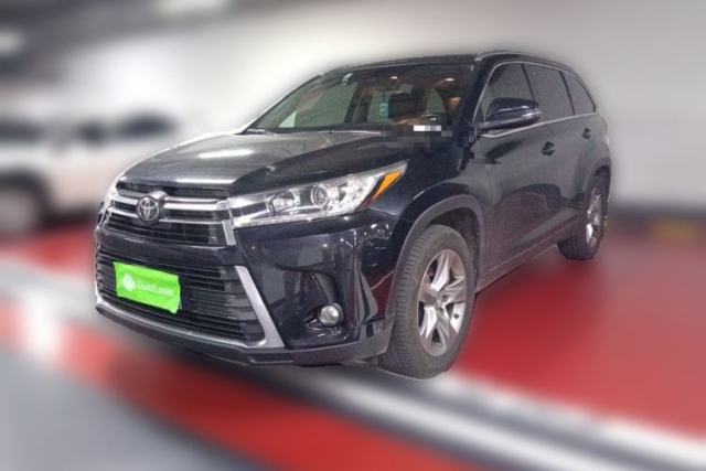 Used Toyota Highlander 2018 2.0T Four-Wheel Drive Prestige Version 7 Seats China V Emission Standard