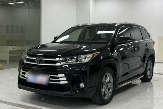 Used Toyota Highlander 2018 2.0T Four-Wheel Drive Luxury Version 7 Seats China VI Standard