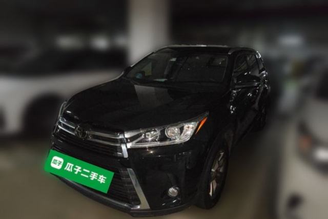 Used Toyota Highlander 2018 2.0T Four-Wheel Drive Prestige Version 7 Seats China V Emission Standard