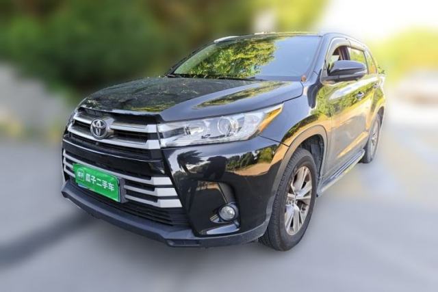 Used Toyota Highlander 2018 2.0T Two-Wheel Drive Elite Version 5 Seats China VI Standard