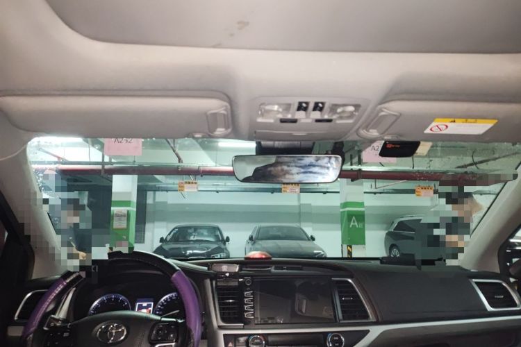 Used Toyota Highlander 2018 2.0T Four-Wheel Drive Knight Edition 7 Seats China VI Standard Headliner