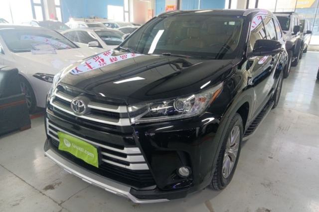 Used Toyota Highlander 2018 2.0T Four-Wheel Drive Elite Edition 7 Seats China VI Standard