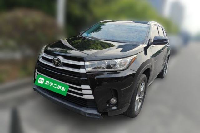 Used Toyota Highlander 2018 2.0T Two-Wheel Drive Luxury Edition 7 Seats China VI Standard