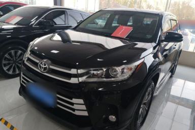 Used Toyota Highlander 2018 2.0T Four-Wheel Drive Elite Edition 7 Seats China VI Standard