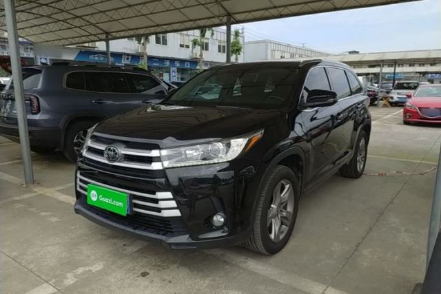 Used Toyota Highlander 2018 2.0T Four-Wheel Drive Luxury Edition 7 Seats China V Emission Standard