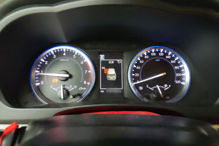 Used Toyota Highlander 2018 2.0T Four-Wheel Drive Luxury Version 7 Seats China VI Standard Instrument Cluster