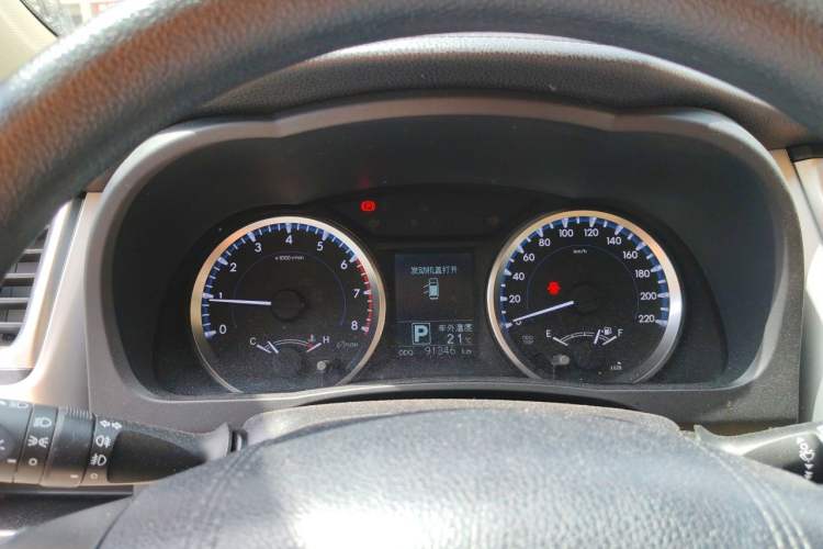 Used Toyota Highlander 2018 2.0T Four-Wheel Drive Elite Edition 7 Seats China VI Standard Instrument Cluster