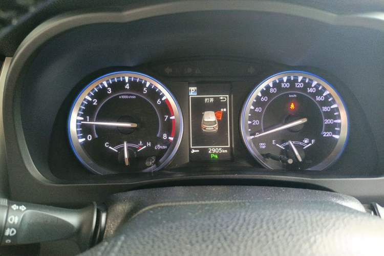 Used Toyota Highlander 2018 2.0T Four-Wheel Drive Prestige Version 7 Seats China V Emission Standard Instrument Cluster