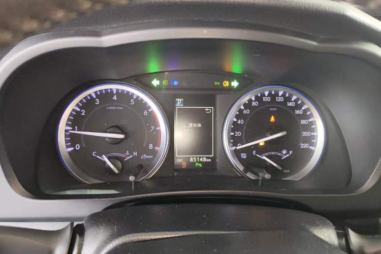 Used Toyota Highlander 2018 2.0T Four-Wheel Drive Prestige Version 7 Seats China VI Standard Instrument Cluster