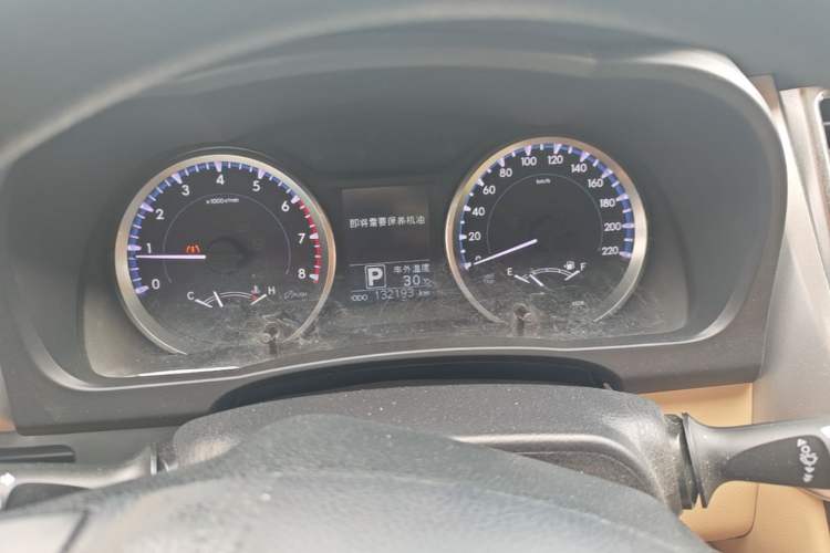 Used Toyota Highlander 2018 2.0T Two-Wheel Drive Elite Version 5 Seats China VI Standard Instrument Cluster