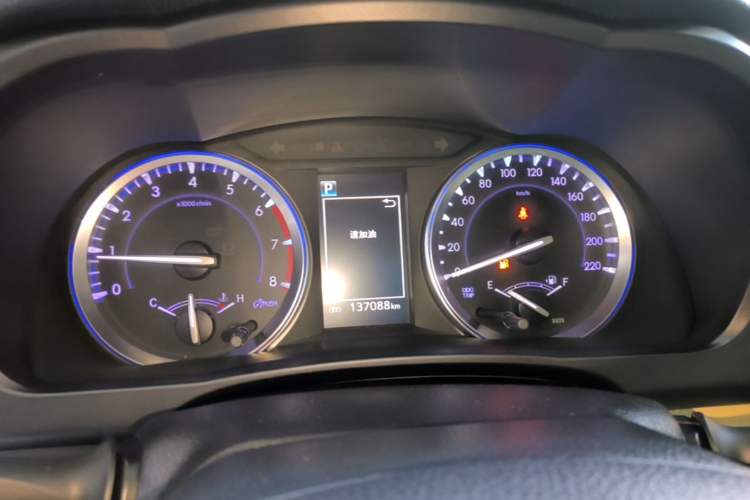 Used Toyota Highlander 2018 2.0T Four-Wheel Drive Luxury Version 7 Seats China VI Standard Instrument Cluster
