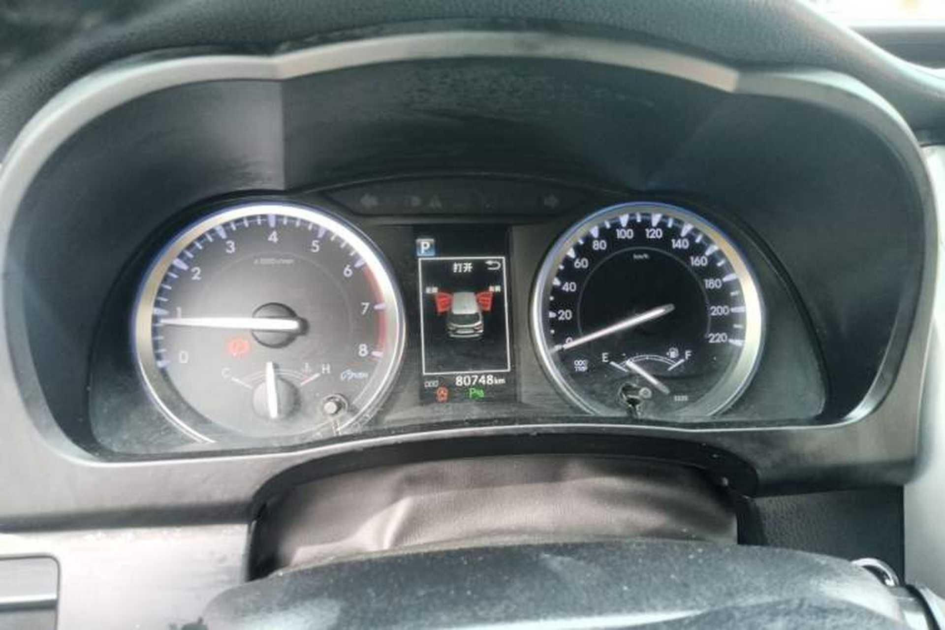Used Toyota Highlander 2018 2.0T Four-Wheel Drive Luxury Version 7 Seats China VI Standard Instrument Cluster