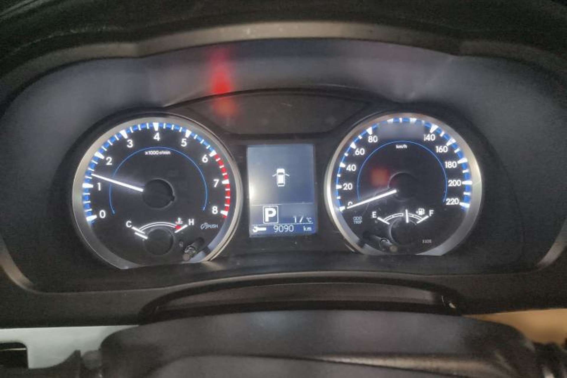 Used Toyota Highlander 2018 2.0T Four-Wheel Drive Elite Edition 7 Seats China VI Standard Instrument Cluster